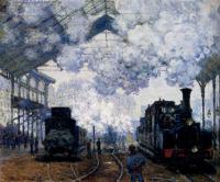 Monet, Claude Oscar - The Gare Saint-Lazare: Arrival Of A Train